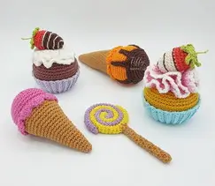 Sweet Set Amigurumi Crochet Pattern