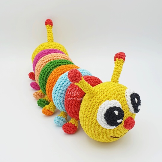 Tiffy The Caterpillar Stacking Toy