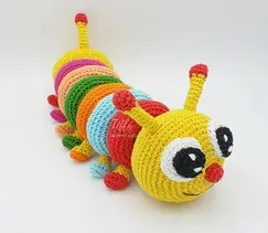 Tiffy The Caterpillar Stacking Toy