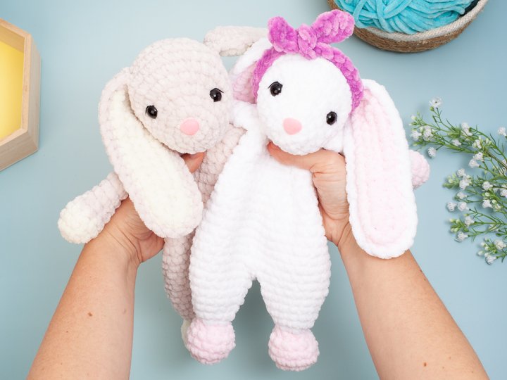 Crochet Bunny Lovey Pattern
