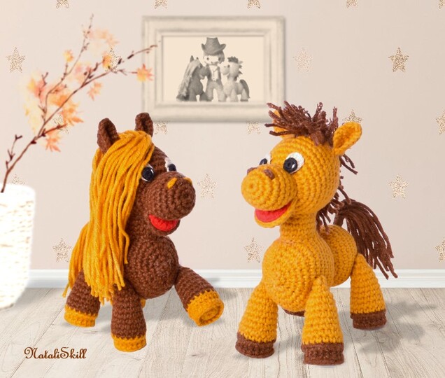 Crochet Little Horses pattern