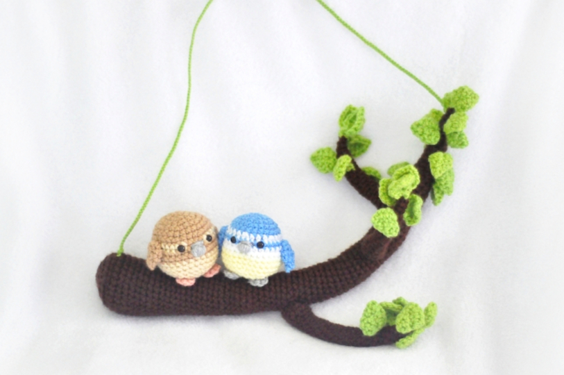 Crochet Pattern Bird Door Decoration Beginner Friendly