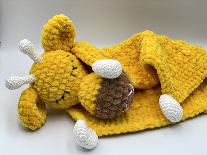 Crochet Pattern Comforter Giraffe Cuddly Giraffe