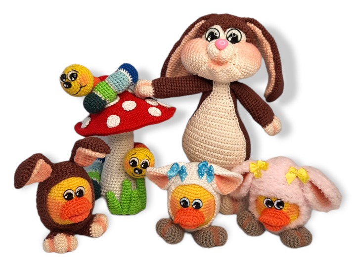 Crochet pattern Easter Set