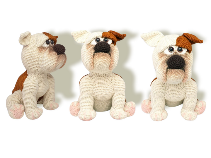 Crochet Pattern Elma The Bulldog Lady