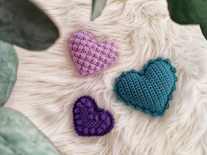 Crochet Pattern Hearts
