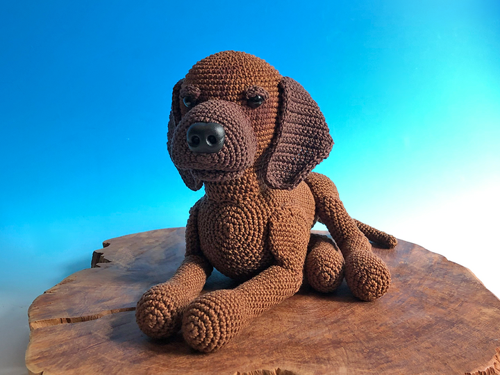 Crochet Pattern Hunting Dog