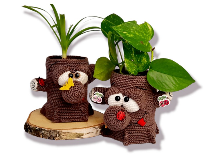 Crochet Pattern Klaus the tree jar final