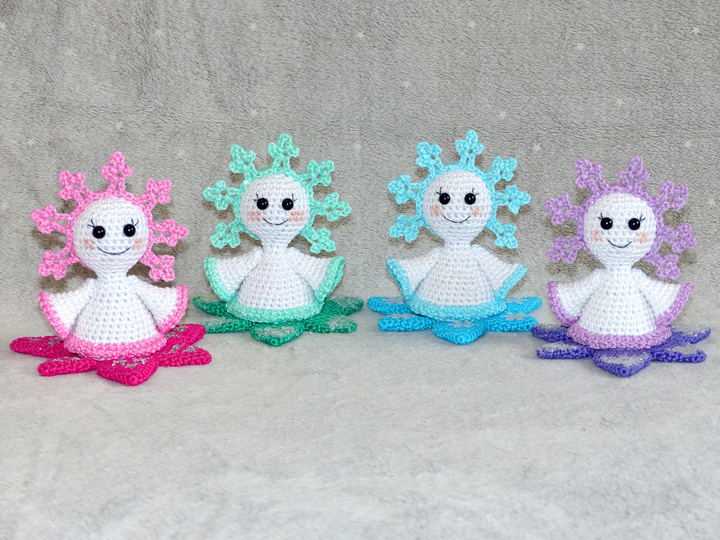 Crochet Pattern little snowflake