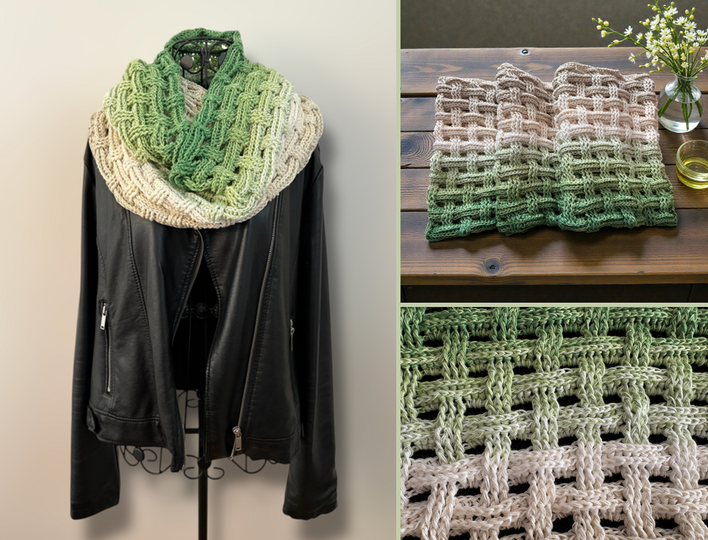 Crochet Pattern Lood Scarf Diogeneia