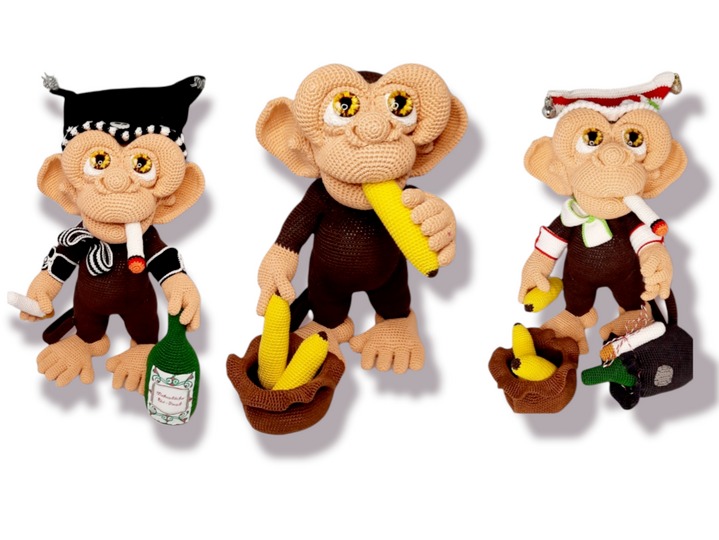 Crochet Pattern Marty MC Banana