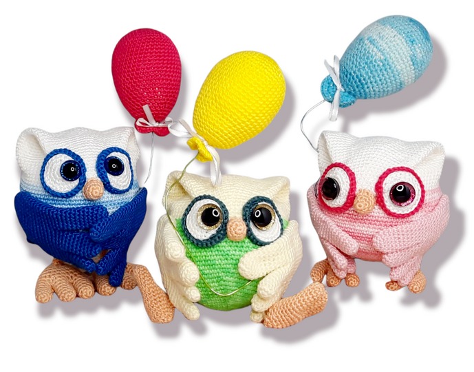 Crochet Pattern Spring Owl