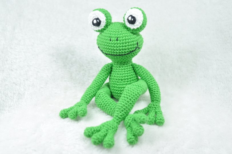 Crochet Pattern Sweet Frog