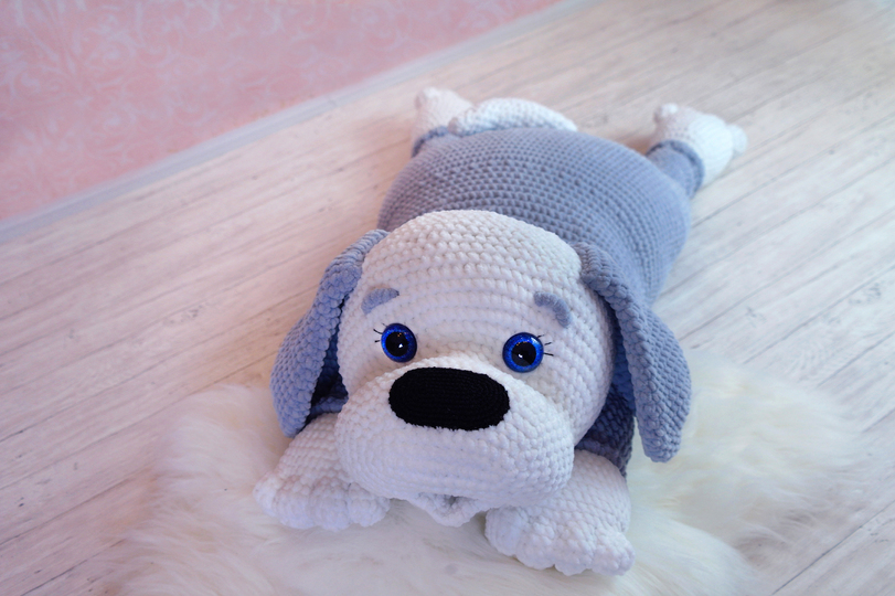 Crochet pattern The soft puppy