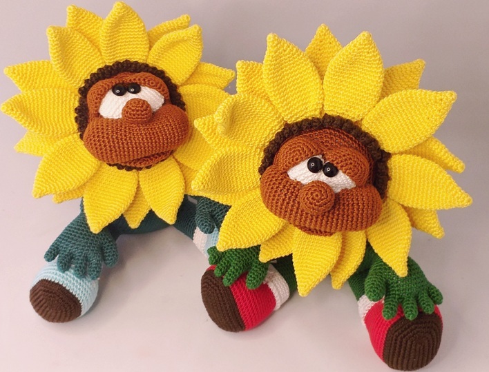 Crochet Pattern The Sunflower