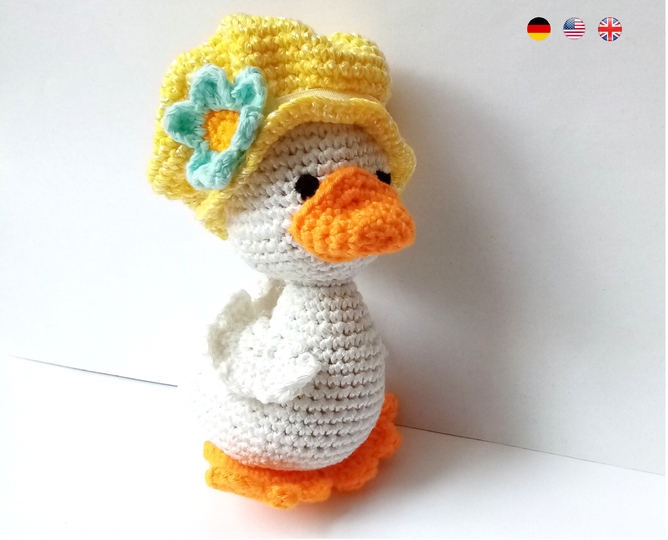 Duck amigurumi Crochet Pattern