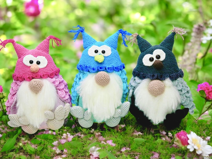 Fluffy Owl Imp Crochet Pattern