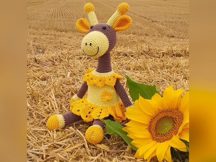 Giraffe Sunny crochet pattern