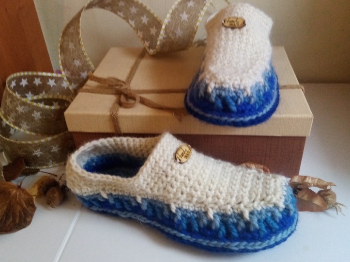 Moccasins Crochet Pattern