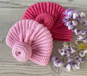 Turban donut hat
