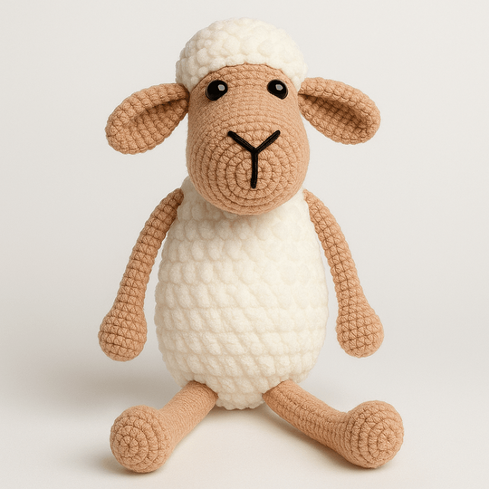 Amigurumi Sheep Pattern PDF Tutorial
