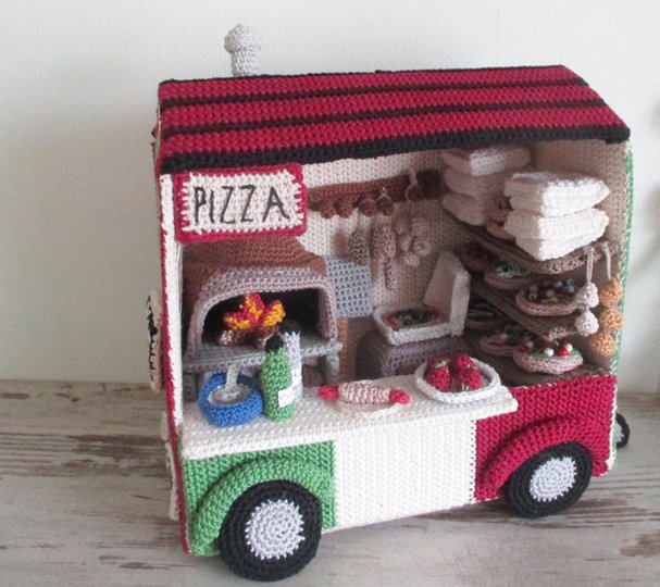 Pizza on wheels