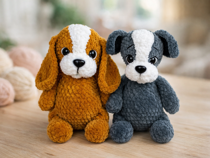 2 Dog Crochet Patterns Bundle