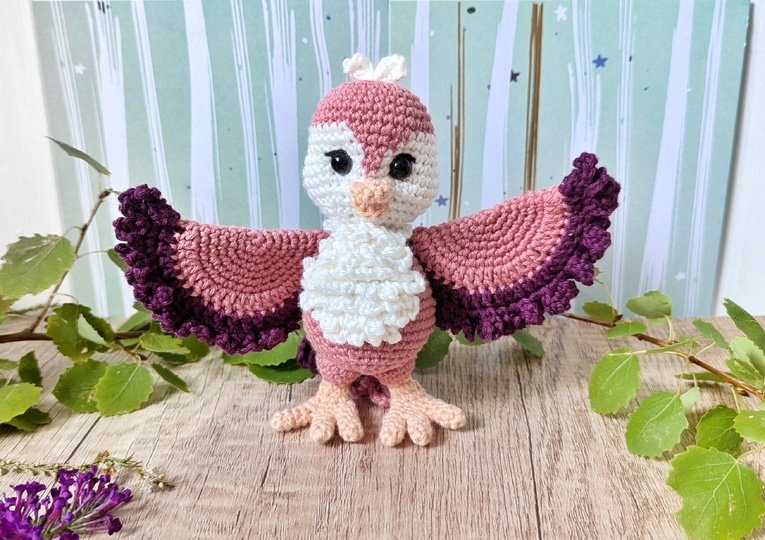 Crochet Bird Amigurumi Crochet Pattern