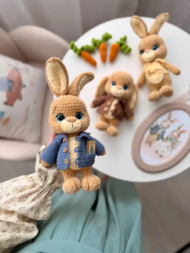 Crochet Bunny Pattern Smaller version