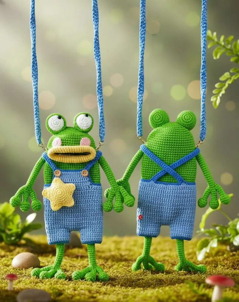 Crochet Frog Handbag Pattern