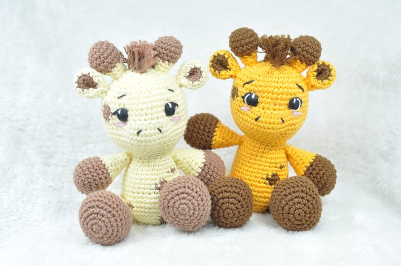 Crochet pattern giraffe Gilly