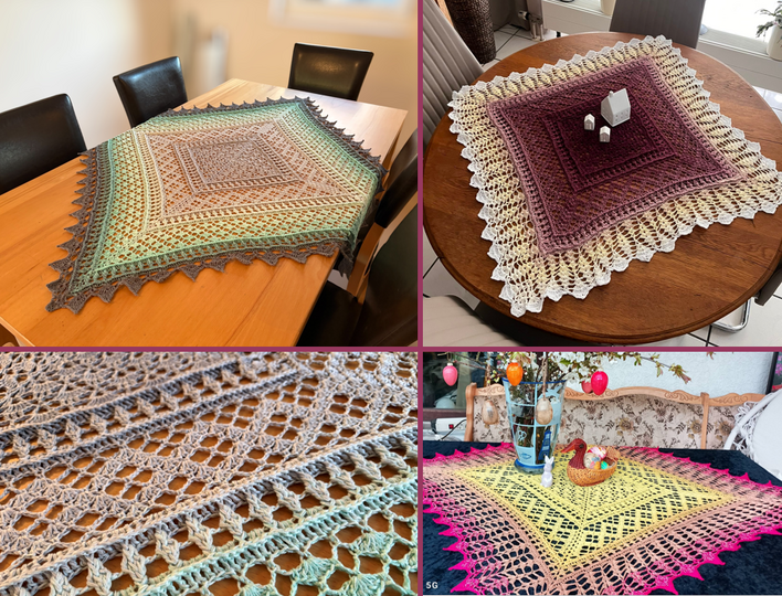 Crochet Pattern Tablecloth Eudora