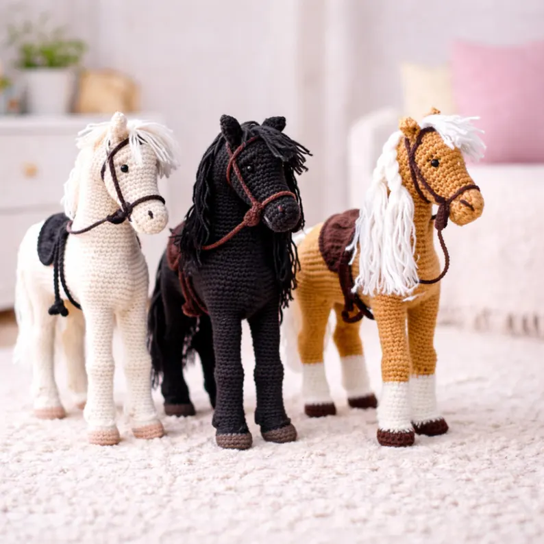 Realistic Crochet Horse Pattern