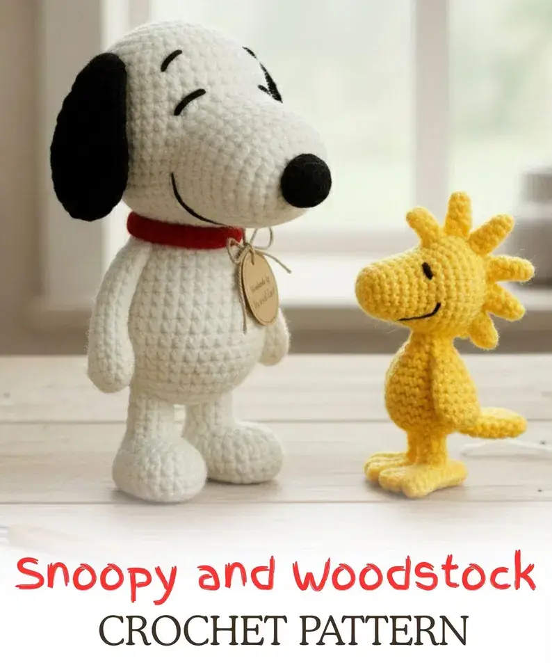 Snoopy Woodstock Crochet Pattern