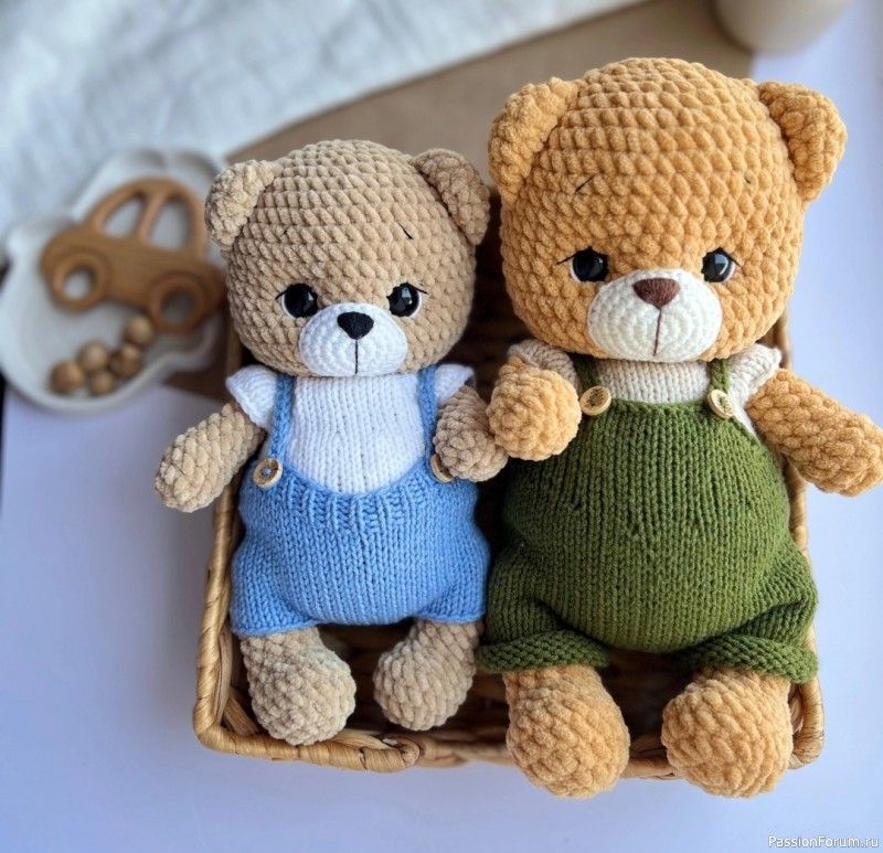 Bear Joe amigurumi pattern