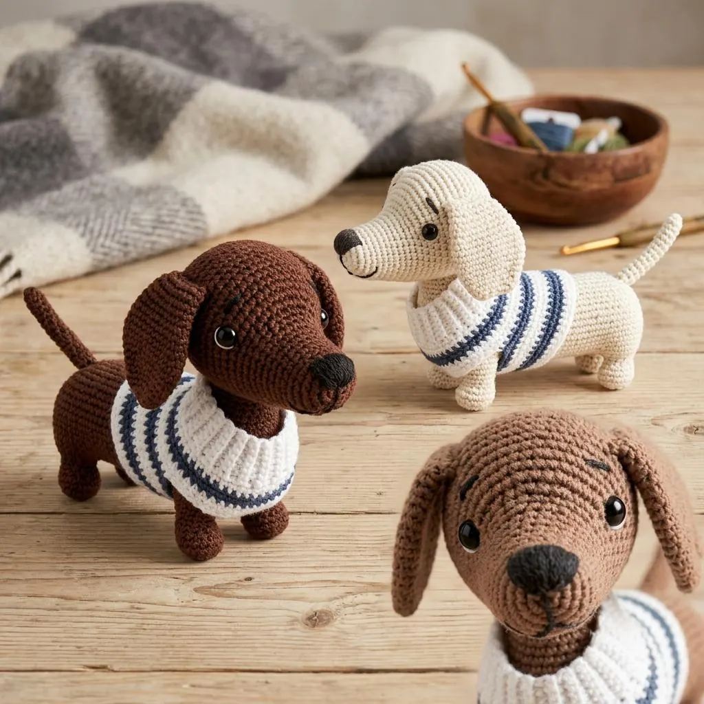 Crochet Dachshund Pattern