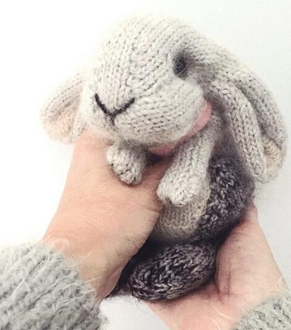 KNITTING PATTERN Holland Lop Rabbit