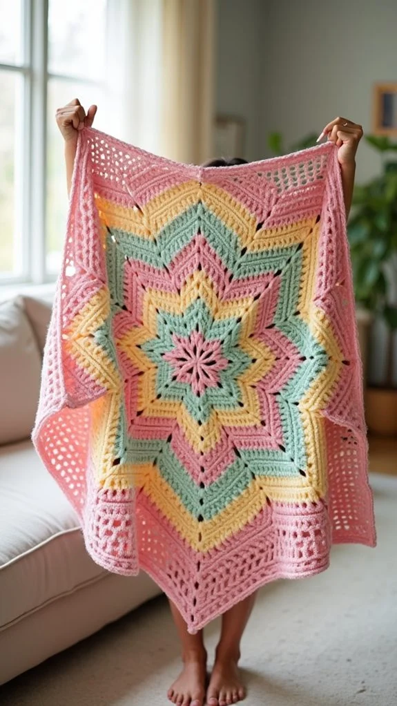 Lightweight Summer Star Blanket