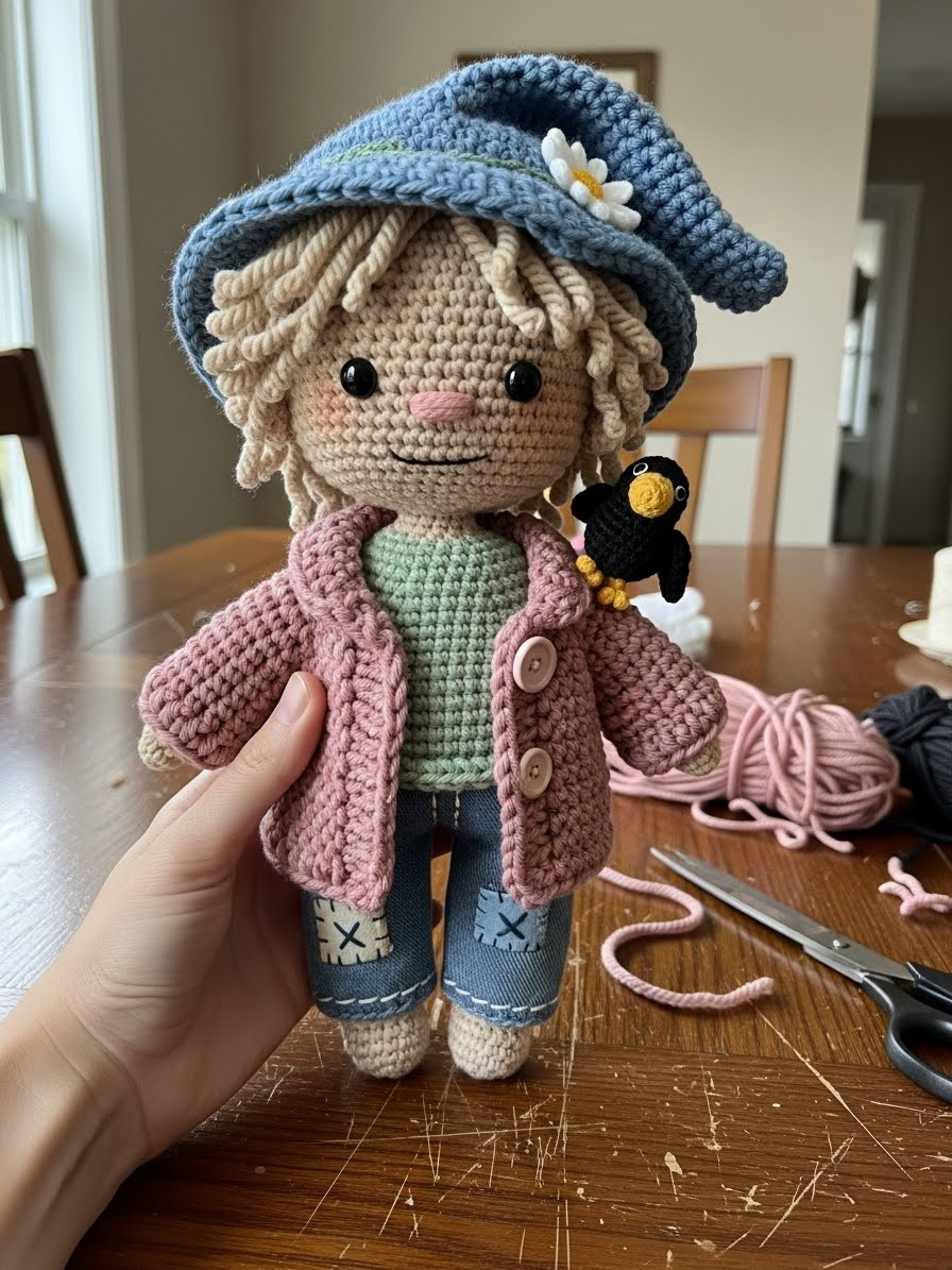 The Scarecrow Crochet Pattern A Charming Autumn Guardian Guide