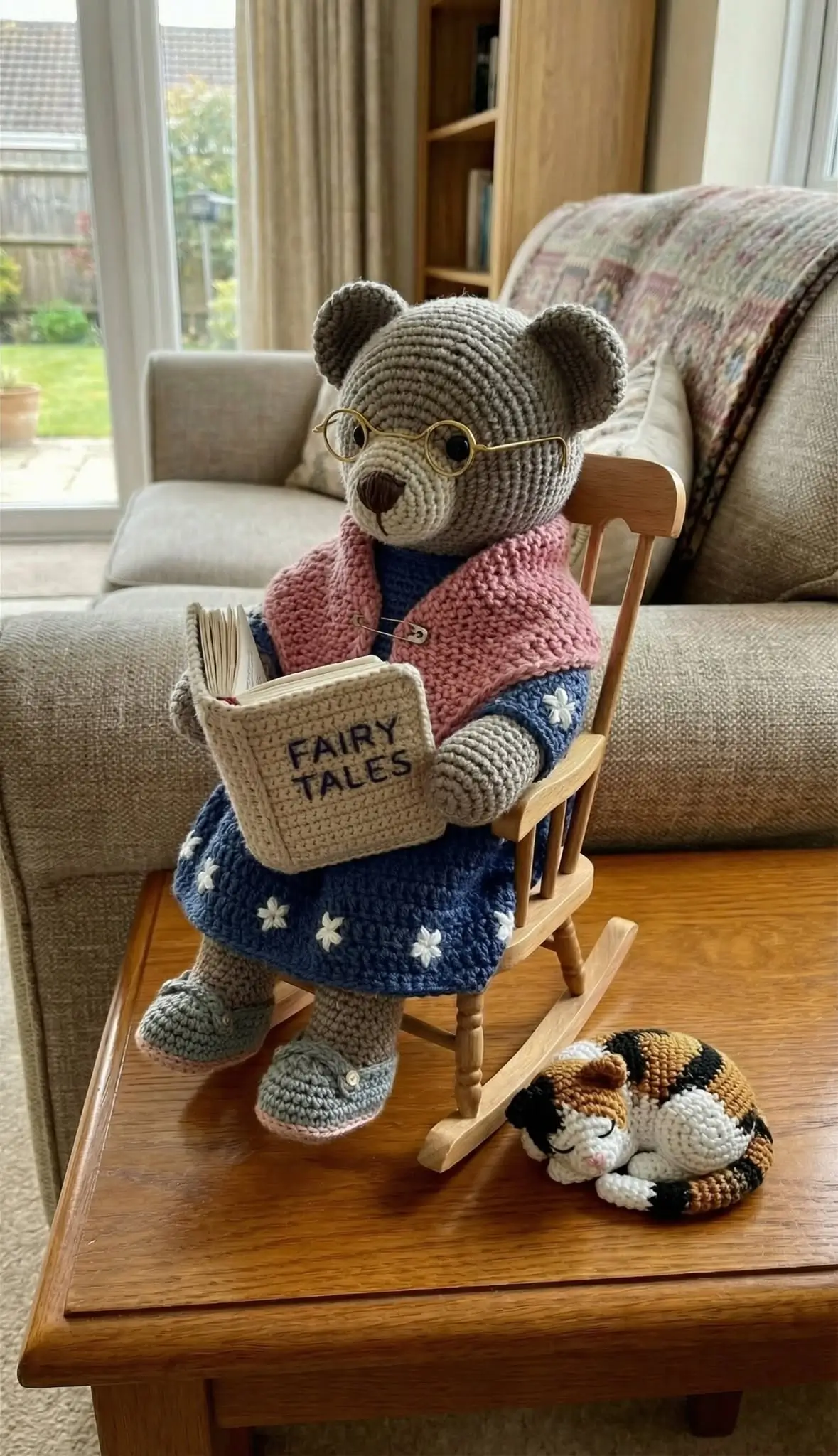 The Storytime Grandma Bear Crochet