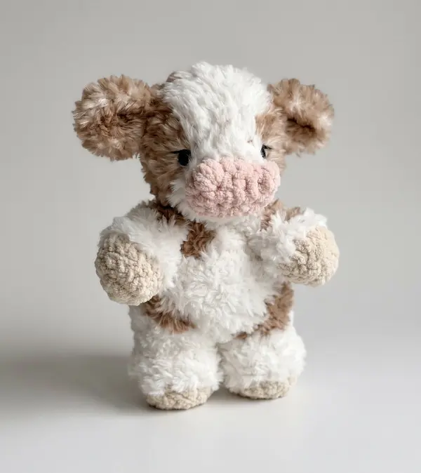 Free No-Sew Crochet Cow Pattern