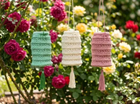 Crochet Pattern Cozy Lantern – Boho Lantern with Tassel