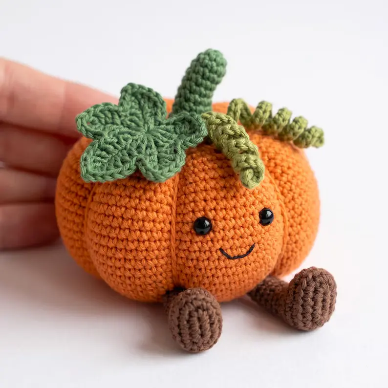 Jelly cat Pumpkin Crochet PDF Pattern