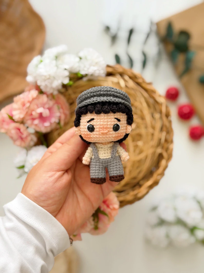 Red Haired Boy Amigurumi Crochet Pattern