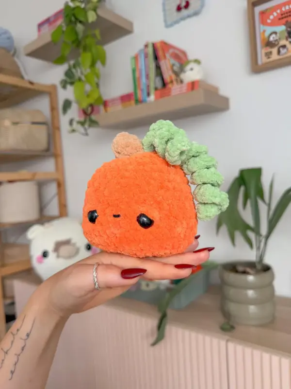 Squishy Pumpkin NO SEW Crochet Pattern