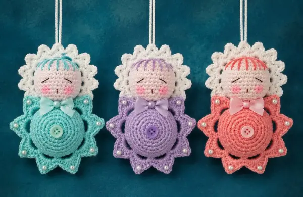 Crocheted Star Children - Free PDF Crochet Pattern