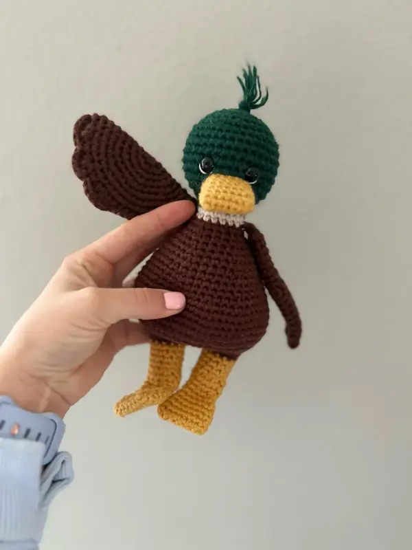 Mallard Duck Crochet Pattern – Cute Farm Animal