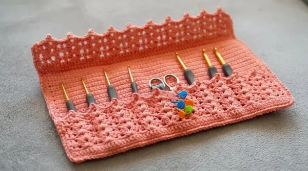 Crochet Pattern Case for Crochet Hooks & Accessories