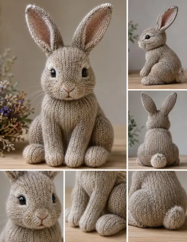 Bunny knitting pattern