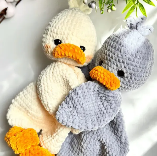 Goose snuggler Lovey Crochet Pattern PDF